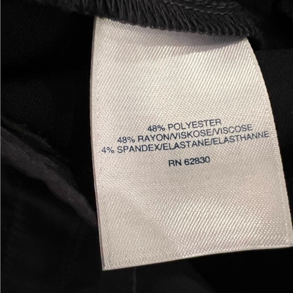 CLASSIC CLOTHING women navy blue mid rise dress pants/size 10 - Picture 3 of 6